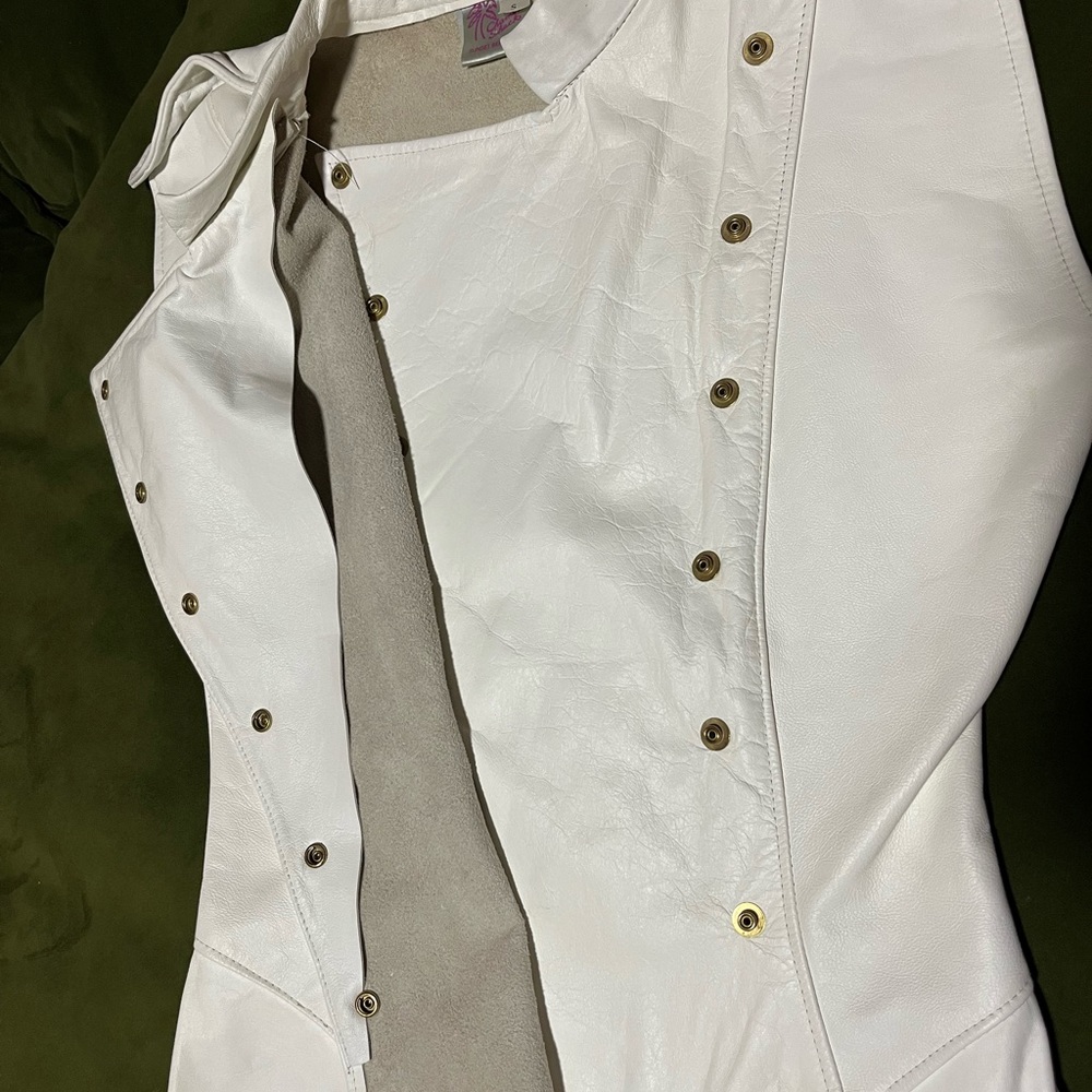 100% Leather Chamois Shack Dress